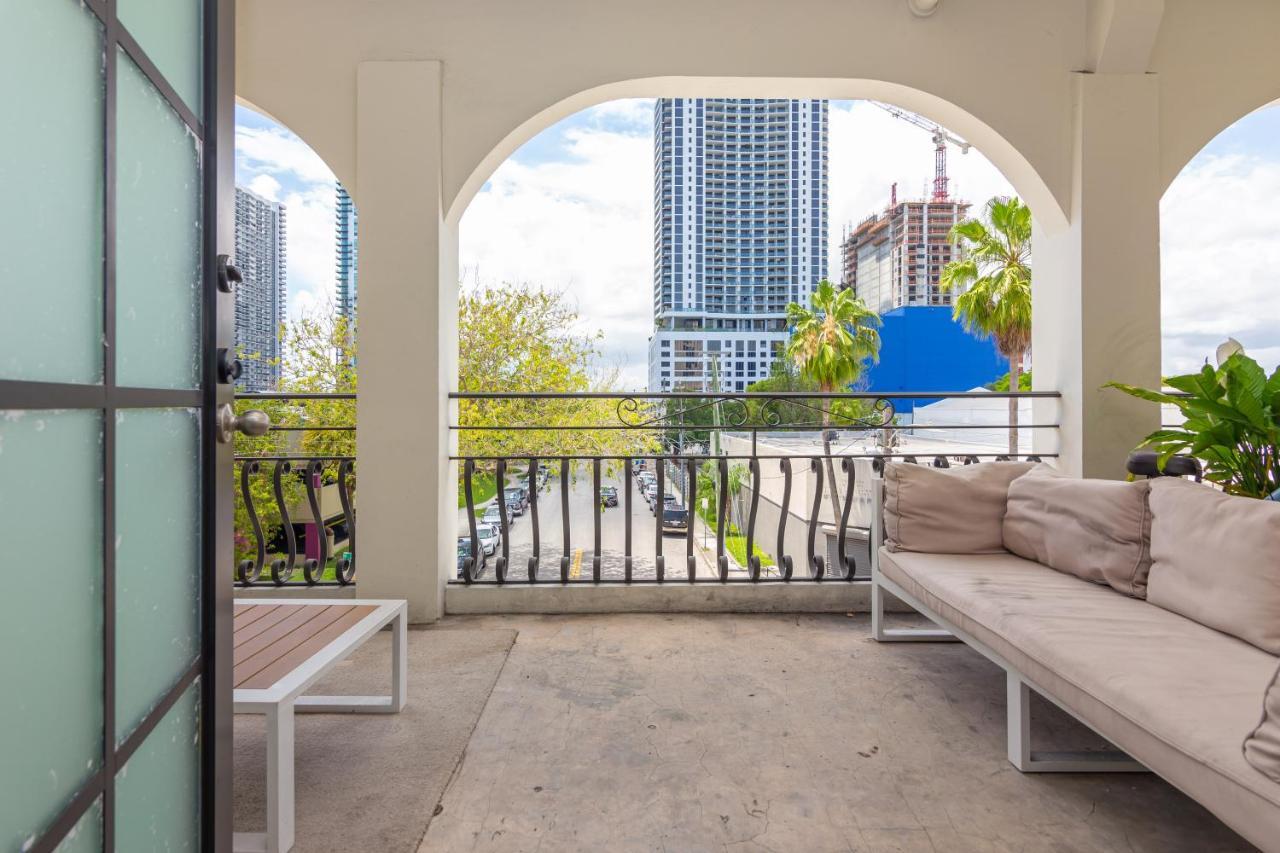 Home Miami Downtown With Balcony - 5 Minutes From Wynwood & Port - Near Beach Luaran gambar